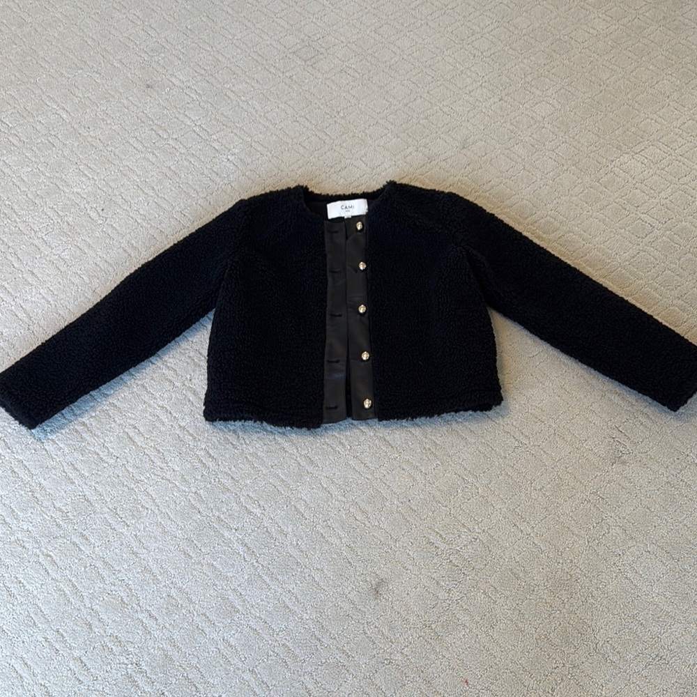 Black Button-Up Jacket